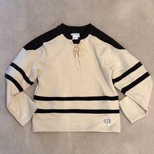 Bode x Nike Logo-Appliquéd Striped Brushed-Jersey Sweatshirt